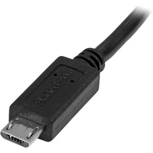 StarTech.com 0.5m 20in Micro-USB Extension Cable - M/F - Micro USB Male to Micro USB Female Cable - Cable for Tablet, Phon