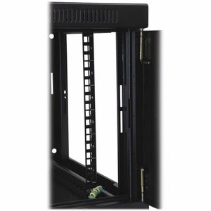Tripp Lite by Eaton SmartRack 10U Low-Profile Switch-Depth Wall-Mount Small Rack Enclosure, Clear Acrylic Window, Hinged B