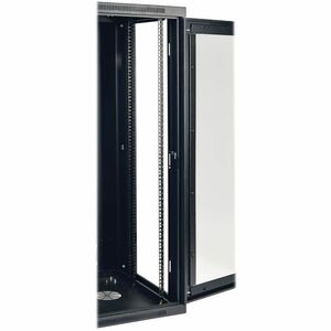 Eaton Tripp Lite Series SmartRack 26U Low-Profile Switch-Depth Wall-Mount Half-Height Rack Enclosure, Clear Acrylic Window