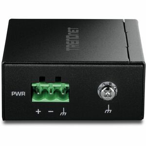 TRENDnet Hardened Industrial 100/1000 Base-T To SFP Media Converter, DIN-Rail And Wall Mount Hardware Included, Multi Or S