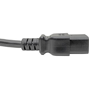 Eaton Tripp Lite Series Power Extension Cord, C19 to C20 - Heavy-Duty, 15A, 250V, 14 AWG, 10 ft. (3.05 m), Black - For PDU