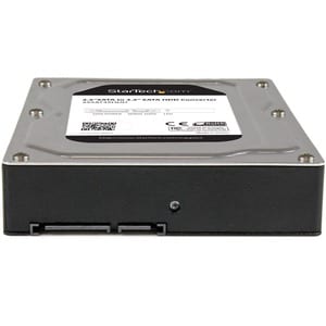 StarTech.com 2.5" to 3.5" SATA Aluminum Hard Drive Adapter Enclosure with SSD / HDD Height up to 12.5mm - Turn a 2.5" SATA