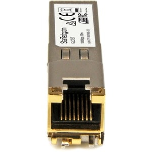 StarTech.com Cisco GLC-T Compatible SFP Module 10 Pack - 1000BASE-T - 1GE Gigabit Ethernet SFP SFP to RJ45 Cat6/Cat5e Tran