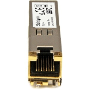 StarTech.com Gigabit RJ45 Kupfer SFP Transceiver Modul - Cisco GLC-T kompatibel - 1000Base-T - Mini-GBIC - 10er Pack - für