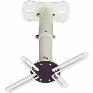 Kanto P101W Ceiling Mount for Projector - White - 22 lb Load Capacity - 1