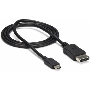StarTech.com USB-C auf DisplayPort Adapterkabel - USB Type-C auf DisplayPort Konverter für MacBook Chromebook Pixel - 1m -