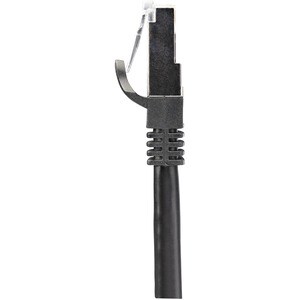 StarTech.com 1m Cat6 Patch Cable - Shielded (SFTP) Snagless Gigabit Network Patch Cable - Black Cat 6 Ethernet Patch Lead 