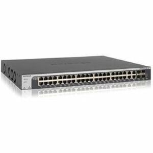 Netgear ProSafe XS748T 44 Ports Manageable Layer 3 Switch - 10 Gigabit Ethernet, Gigabit Ethernet - 10GBase-SR, 1000Base-S