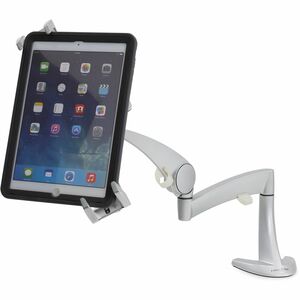 Ergotron Wandhalterung für Tablet, iPad Pro, iPad mini - Silber - Querformat/Hochformat - Bildschirmgröße: 20,1 cm bis 33 