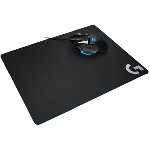 Logitech G G440 Hard Gaming Mouse Pad - 11.02" (280 mm) x 13.39" (340 mm) x 0.12" (3 mm) Dimension - Black - Rubber, Polys