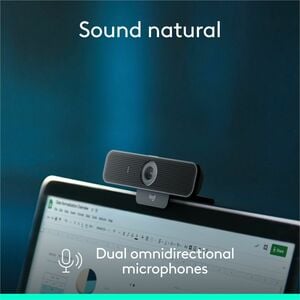 Logitech C925e - Webcam - 30 fps - USB 2.0 - 1920 x 1080 Pixel Videoauflösung - Autofokus - Mikrofon - Notebook, Monitor