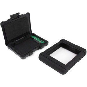 StarTech.com Gabinete USB 3.0 robusto con UASP para disco duro o SSD SATA III de 2.5 pulgadas - Compartimento intercambiab