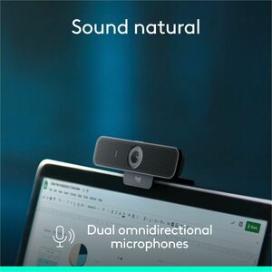 Webcam Logitech C925e - 30 fps - USB 2.0 - Vidéo 1920 x 1080 - Autofocus - Microphone - Portable, Moniteur