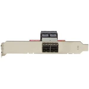 StarTech.com Mini-SAS Adapter - Dual SFF-8643 to SFF-8644 - with Full and Low-Profile Brackets - 12Gbps