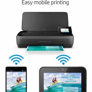 HP Officejet 250 Wireless Inkjet Multifunction Printer - Colour - Copier/Printer/Scanner - 20 ppm Mono/19 ppm Color Print 