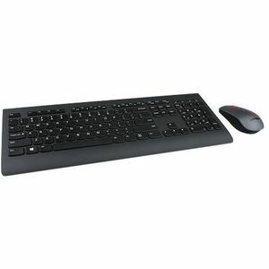 Lenovo Professional Tastatur & Maus - QWERTZ - Deutsch - Tastatur, Kabellos, Funk USB, Schwarz - Maus, Laser, Kabellos, Fu