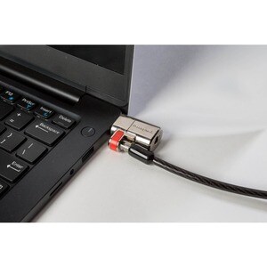 Kensington ClickSafe Keyed Lock for Dell Laptops - Keyed Lock - Silver - Carbon Steel - For Notebook, Tablet