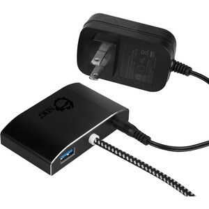 SIIG SuperSpeed USB 3.0 4-Port Powered Hub - USB - External - 4 USB Port(s) - 4 USB 3.0 Port(s) - PC, Mac