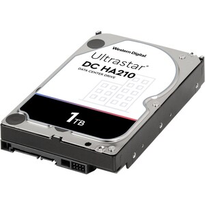 HGST Ultrastar DC HA210 HUS722T1TALA604 1 TB Hard Drive - 3.5" Internal - SATA (SATA/600) - 7200rpm - 512n Format - 5 Year