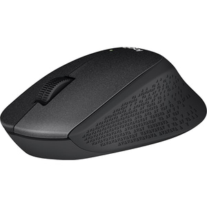 Logitech M330 Mouse - Radio Frequency - USB - Optical - 3 Button(s) - Black - Wireless - 1000 dpi - Scroll Wheel