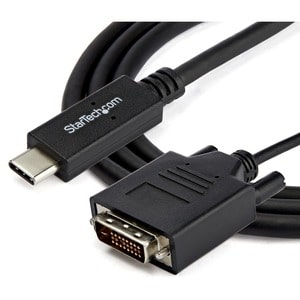 StarTech.com Cavo Adattatore USB-C a DVI da 1m - 1920x1200 - Cable for Proiettore, Monitor, Postazione di lavoro, Disposit