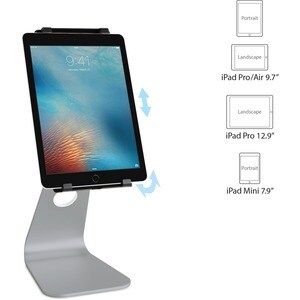 Rain Design mStand tabletpro - tablet stand - Space Grey (iPad Pro 9.7"-11") - Designed to uplift. mStand tabletpro 9.7-11