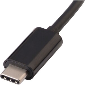 V7 V7UCRJ45-BLK-1E Gigabit Ethernet Card for Computer/Notebook - 10/100/1000Base-T - Desktop - Black - USB Type C - 8 Gbit