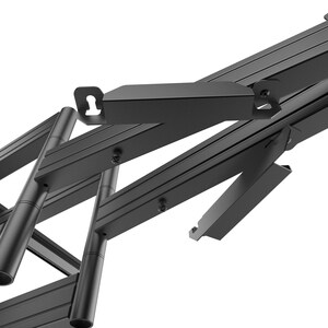 Kanto PMX700 Wall Mount for TV - Black - 1 Display(s) Supported - 100" Screen Support - 150 lb Load Capacity - 200 x 100, 