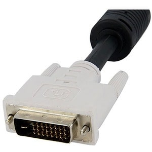 StarTech.com 4-in-1 USB Dual Link DVI-D KVM. Kabellänge: 4,57 m, Produktfarbe: Schwarz, Anschluss 1: 1x 25 pin DVI-D, 2x 3