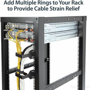 StarTech.com CMHOOKMW. Typ: Kabelring, Gehäusematerial: Stahl, Produktfarbe: Schwarz. Gewicht: 173 g