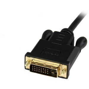 StarTech.com DP2DVIMM3BS. Kabellänge: 0,9 m, Anschluss 1: DisplayPort, Anschluss 2: DVI-D. Gewicht: 74,9 g, Breite: 40 mm,