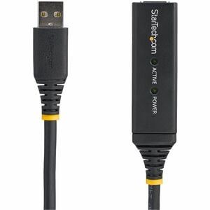 StarTech.com 10m, USB2.0 - USB2.0. Kabellänge: 10 m. Anschluss 1: USB A, Anschluss 2: USB A, USB-Version: USB 2.0, Stecker