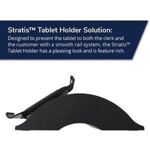 apg Stratis Tablet-PC Tablet-PC-Halter - Portrait, Querformat - 104,9 mm x 170,9 mm x 285 mm x - Schwarz