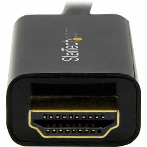 StarTech.com DP2HDMM2MB, 2 m, HDMI Typ A (Standard), DisplayPort, Männlich, Männlich, Gerade