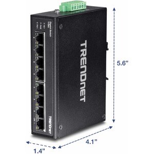 TRENDnet TI-G80 8 Anschlüsse Ethernet-Switch - Gigabit-Ethernet - 1000Base-T - Neu - TAA-konform - 2 Unterstützte Netzwerk