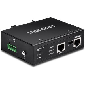 TRENDnet TI-IG60 PoE -Injektor - TAA-konform - 48 V DC, 56 V DC Eingang - 1 x 10/100/1000Base-T Eingangsport(s) - 1 x 10/1