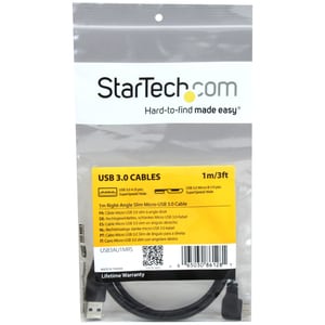 StarTech.com 1 m USB Datentransferkabel - 1 Stück - Cable for Tablet, Festplatte, Kartenleser, Desktop-Computer, Notebook 