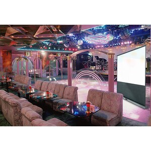 Écran de projection ORAY Butterfly Mobile - Manuel - 1:1 - Blanc mat - 200 cm (78,7") Hauteur x 196 cm (77,2") Largeur - S