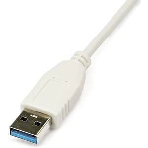 StarTech.com Gigabit Ethernet-Adapter für PC - 10/100/1000Base-T - TAA-konform - USB 3.0 Typ A - 1 Anschluss(e) - 1 - Twis