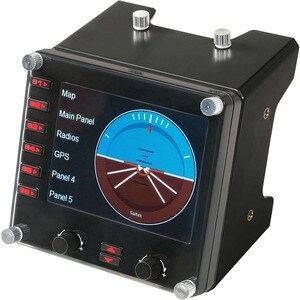 Saitek Flight Instrument Panel - Cable - USB - PC - Black