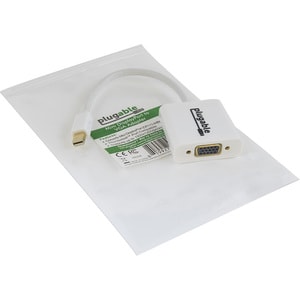 Plugable Mini DisplayPort (Thunderbolt 2) to VGA Adapter - (Supports Mac, Windows, Linux Systems and Displays up to 1920x1