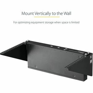 StarTech.com 6U 19-Inch Steel Vertical Rack and Wallmountable Server Rack - Mount server, network or telecommunications de