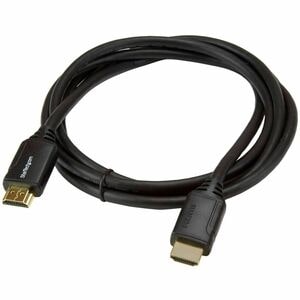 StarTech.com 6ft (2m) Premium Certified HDMI 2.0 Cable with Ethernet, High Speed Ultra HD 4K 60Hz HDMI Cable HDR10, UHD HD