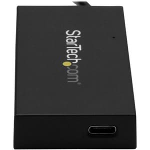 StarTech.com 4 Port USB 3.0 Hub - USB Type-A to 1x USB-C & 3x USB-A SuperSpeed 5Gbps - USB Bus Powered - Portable/Laptop U
