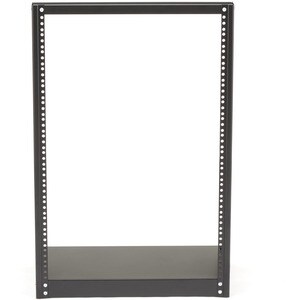 StarTech.com 2-Post 16U Heavy-Duty Desktop Server Rack, Small Open Frame 19in Network Rack for Home/Office IT Equipment, T
