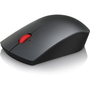 Lenovo Maus - Funkfrequenz - USB - Laser - 5 Taste(n) - Schwarz - Kabellos - 1600 dpi Auflösung - Scroll-Rad