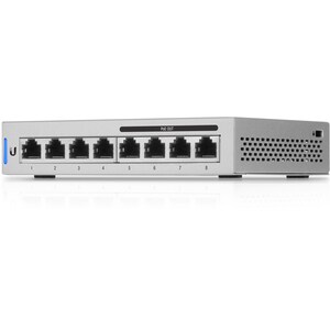 Ubiquiti UniFi US-8-60W Ethernet Switch - 8 Ports - Manageable - Gigabit Ethernet - 10/100/1000Base-T - Twisted Pair - Des