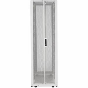 APC NetShelter SX AR3307W 48U Rack Cabinet for Server - 482.60 mm Rack Width x 914.91 mm Rack Depth - White - TAA Complian