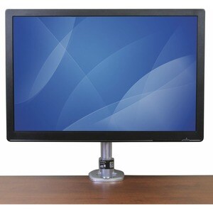 StarTech.com Single Monitor Desk Mount, Height Adjustable Monitor Mount, Up to 30" (30.9lb/14kg) VESA Mount Monitors, Desk