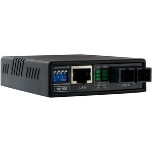 StarTech.com 10/100 Fiber to Ethernet Media Converter Multi Mode SC 2 km - 1 x Network (RJ-45) - 1 x SC Ports - DuplexSC P